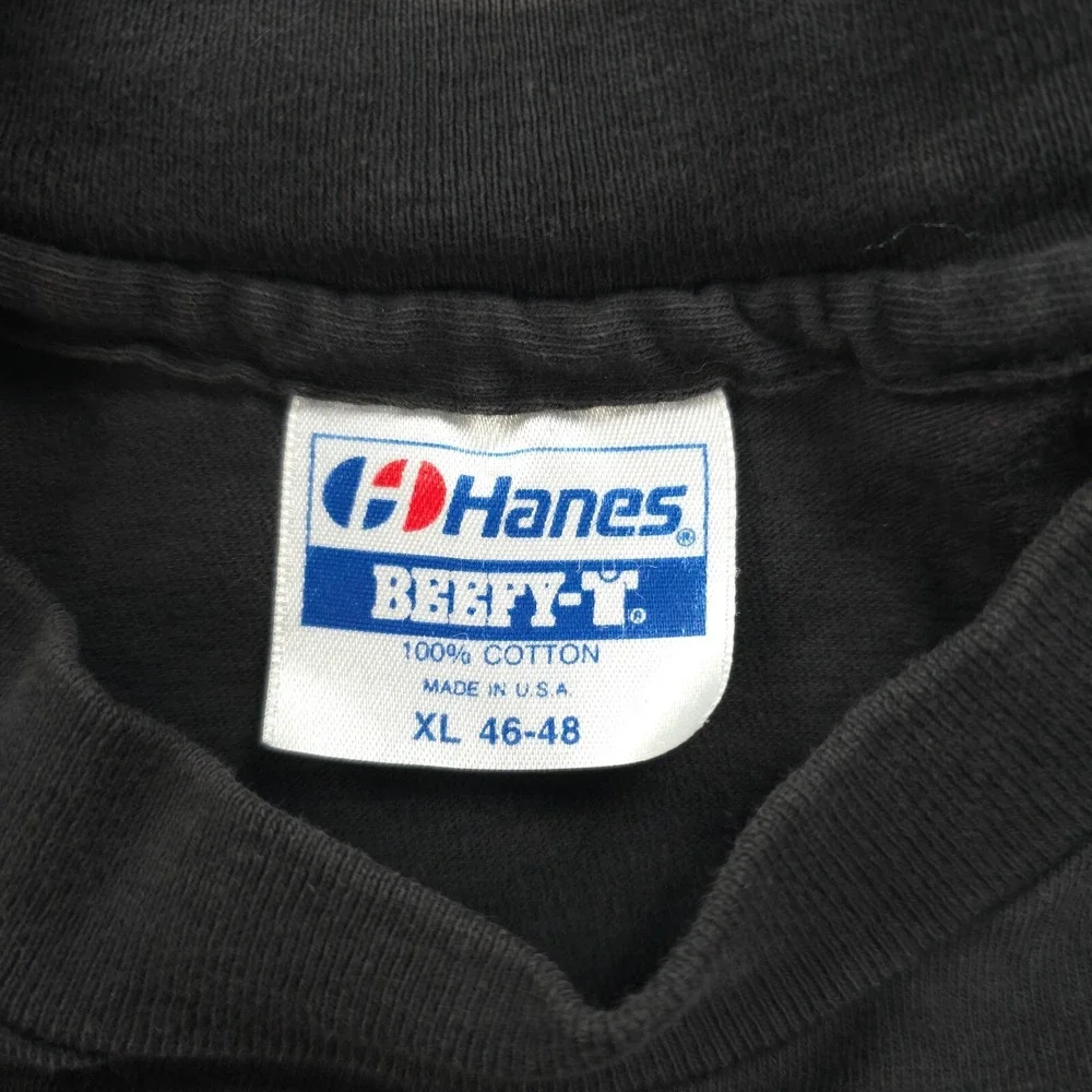 VINTAGE Harley Davidson Shirt Mens XL Black Hogzzilla Motorcycle Biker 90s USA‎